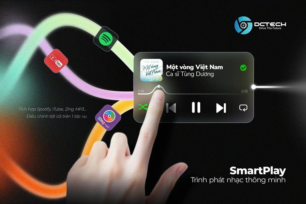  Màn hình Android DCTECH DC H500 Luxury 