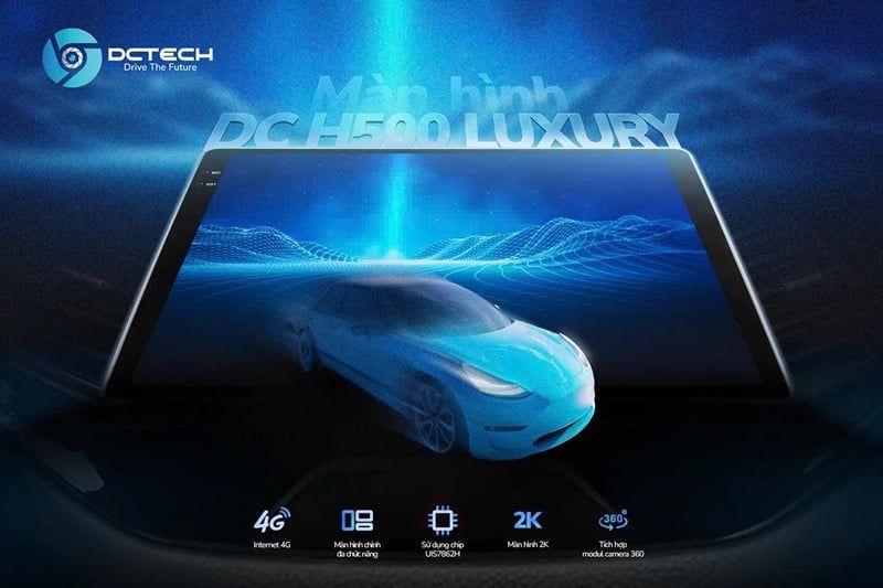  Màn hình Android DCTECH DC H500 Luxury 