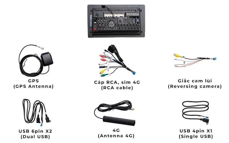  Màn hình Android DCTECH DC H500 Luxury 