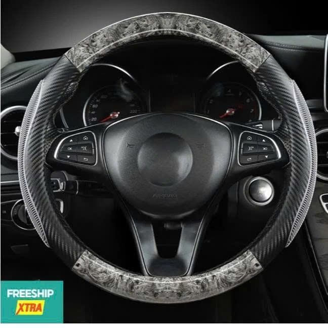  Bọc Vô Lăng Ô Tô Vân Gỗ Phù Hợp Xe 4-7 Chỗ Chất Liệu Cao Cấp, Bám Chắc, Chống Trơn Trượt, Thấm Hút Mồ Hôi 