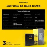  KÍCH BÌNH ĐA NĂNG STEELMATE T8 PRO 
