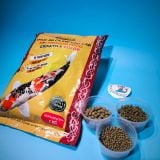 Cám KING FEED GROW & COLOR đạm cao 45% TĂNG MÀU, giúp cá lên màu đẹp với công thức mới