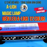 Đèn led 12 chế độ màu Đèn led A-LIGH MAGIC LAMP tăng giảm được độ sáng cho dành cho cá lóc, cá rồng, các vàng, chép sư