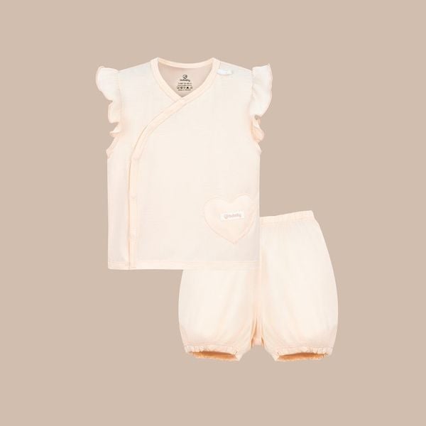  Body đùi ngắn tay cài giữa Little Sunshine - IVS2302LS 