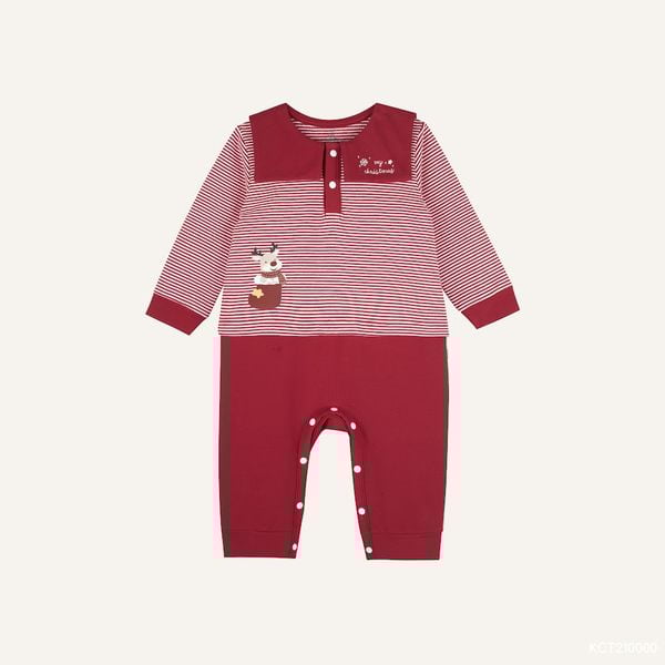  Áo dài tay cài chéo Bambus - BBB310801 