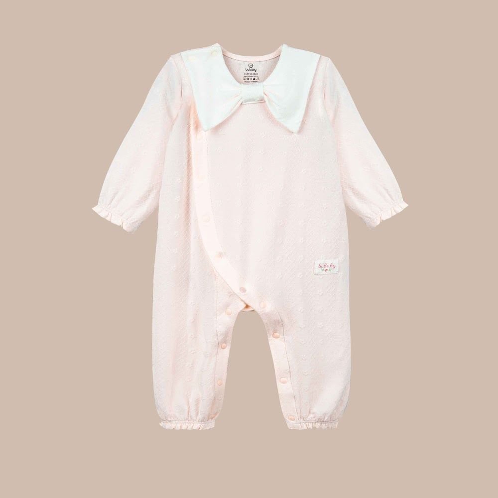 Body dài tay cài chéo nơ xinh - KVC210830