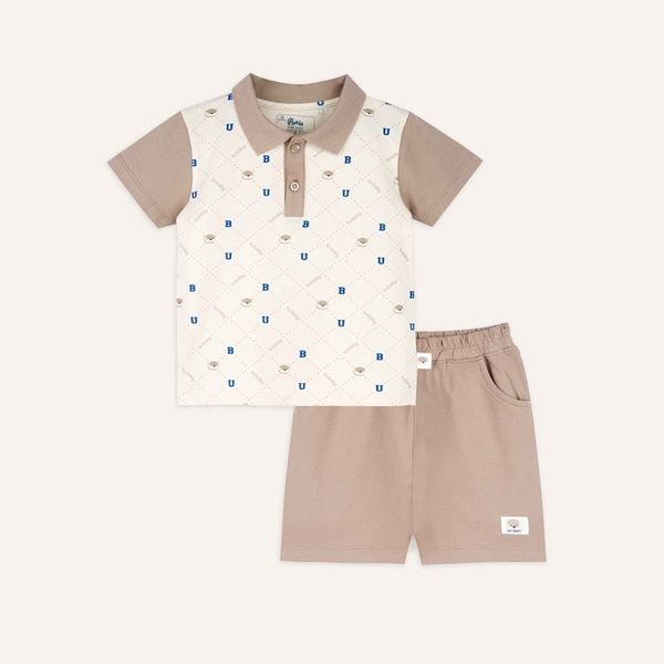  Bộ dài tay Pyjamas cổ bèo - BBB1102CB 