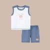 Bộ sát nách cổ tròn Little Sunshine - IBC1404LS