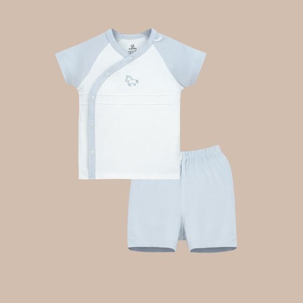  Body đùi ngắn tay cài giữa Little Sunshine - IVS2302LS 