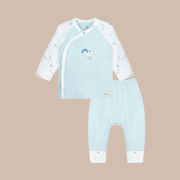  Body đùi ngắn tay cài giữa Little Sunshine - IVS2302LS 