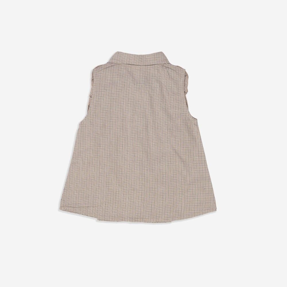 Áo sơ mi sát nách bèo ngực - BCT343901