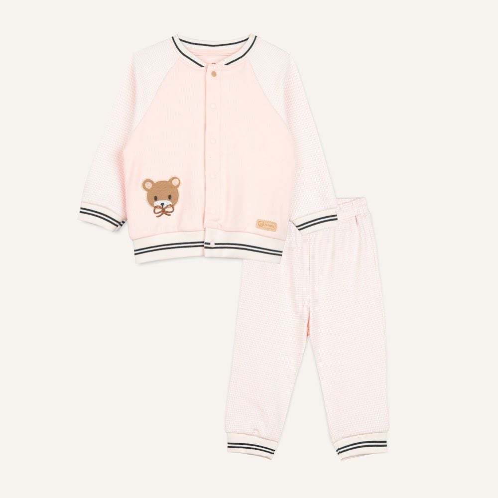 Bộ dài tay cài giữa Bomber   - BCT110202