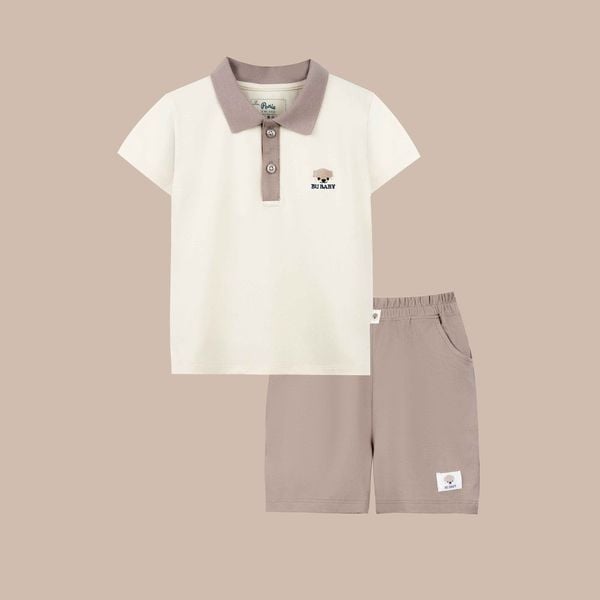  Bộ dài tay Pyjamas cổ bèo - BBB1102CB 