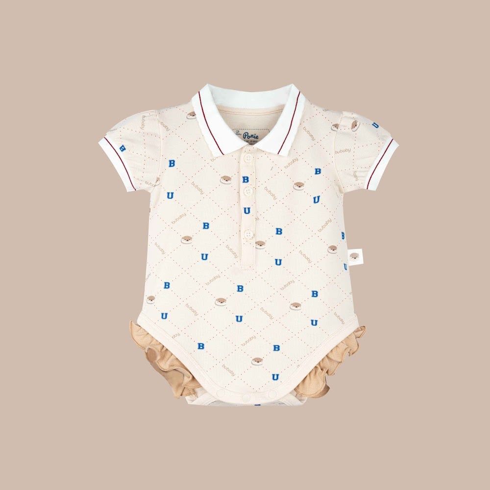 Body chip ngắn tay cổ Polo bèo gấu - PPN2303BG