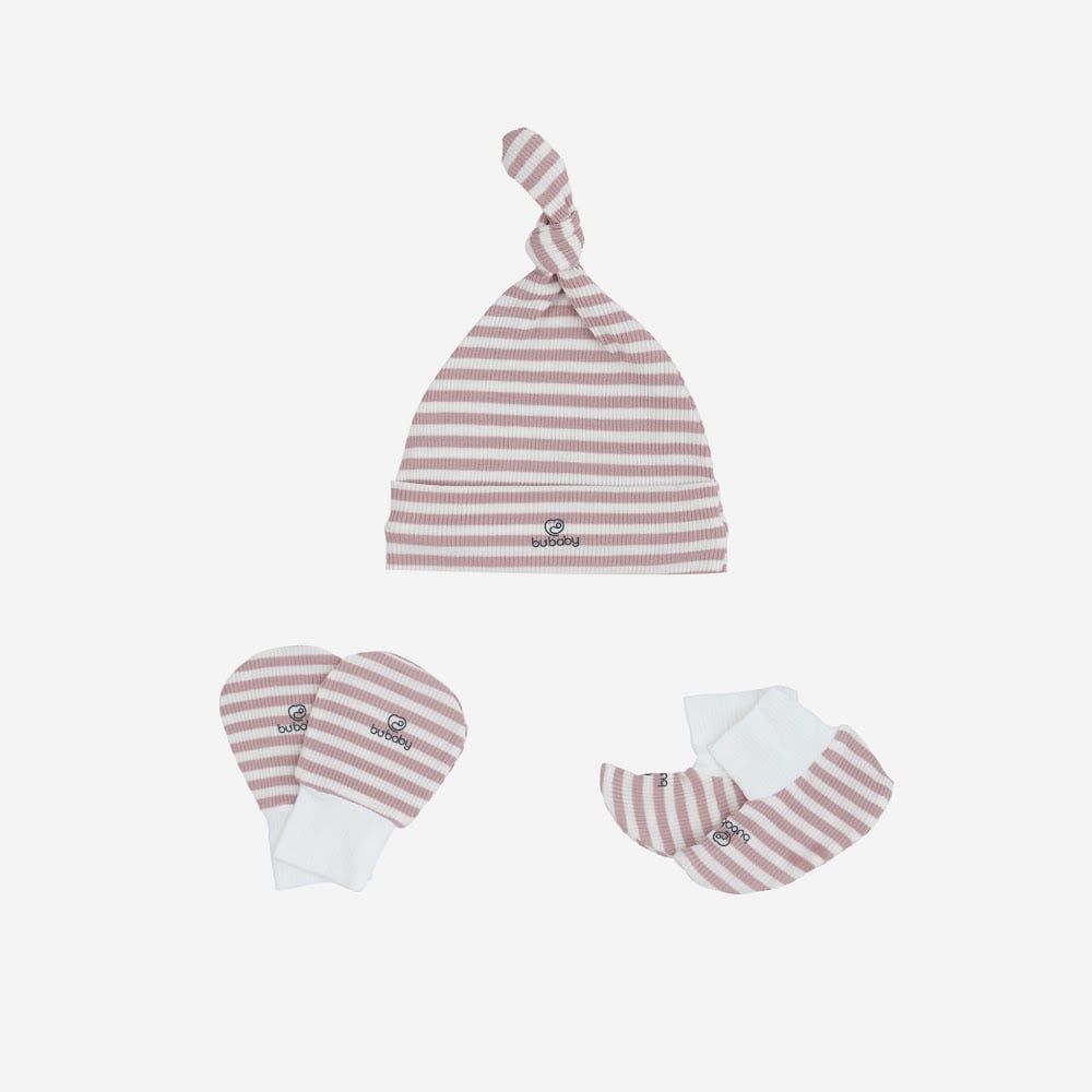 Set phụ kiện 3 món Mũ, bao tay, bao chân - GSR158110