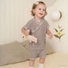 Bộ ngắn tay cài chéo Pyjamas   - BSR1308PJ
