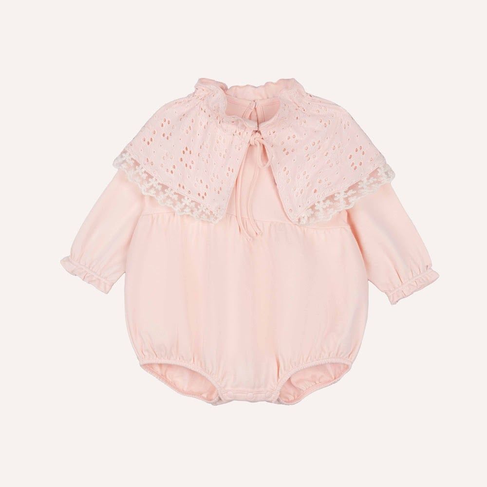 Body dài tay kèm cổ ren   - BCT2100CR