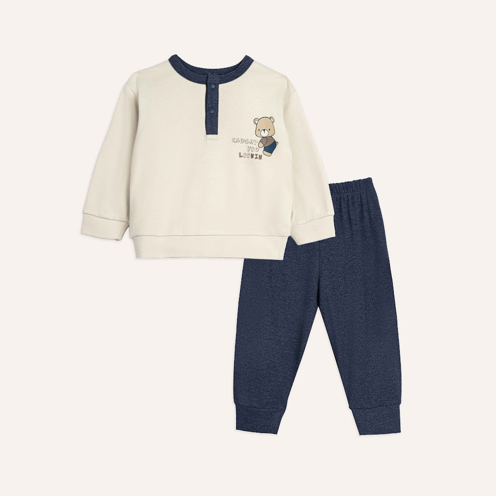 Bộ dài tay cổ trụ   - BCT110303