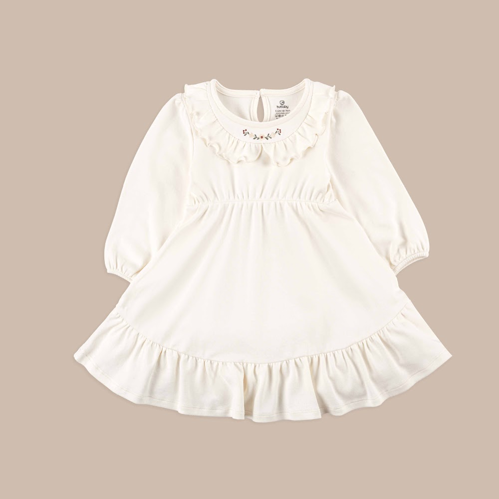 Váy liền dài tay bèo cổ   - BCT513300