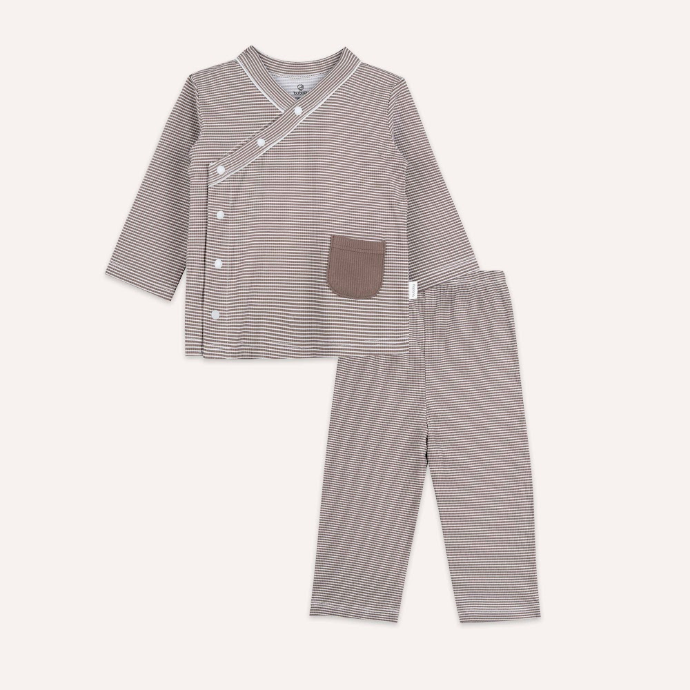 Bộ dài tay cài chéo Pyjamas   - BSR1108PJ