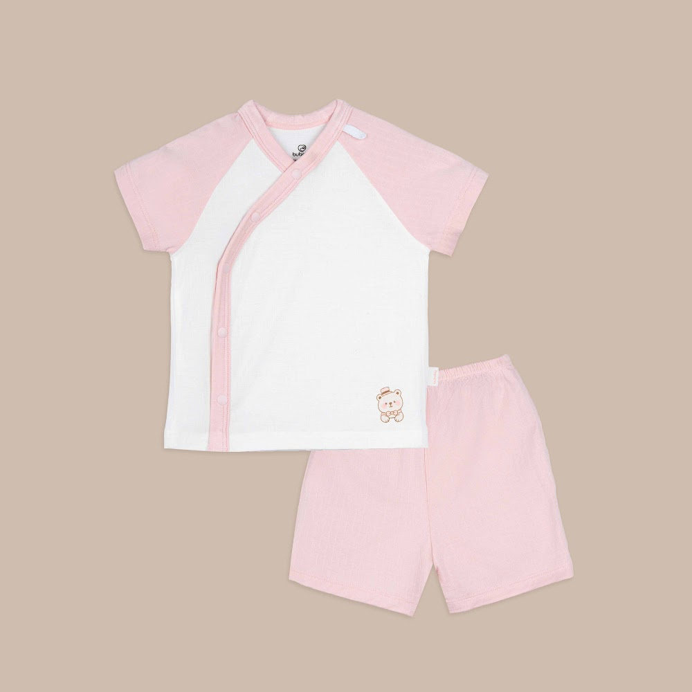 Bộ ngắn tay cài chéo   - BSR130808