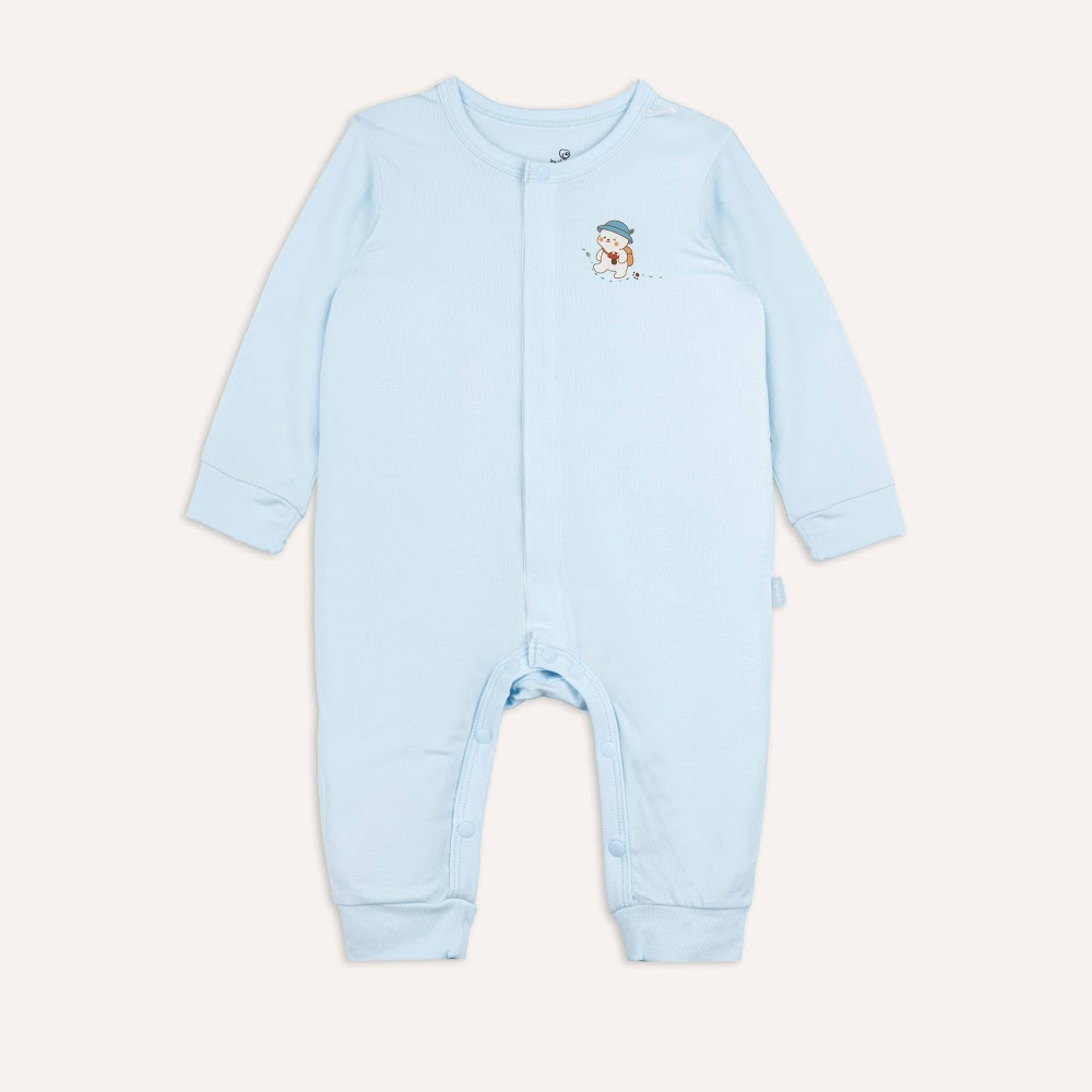 Body dài tay cài giữa   - BSR210208