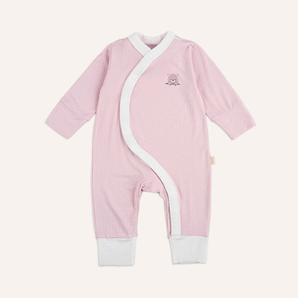 Body dài tay cài chéo Siro - BSR210809