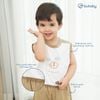 Bộ sát nách cổ tròn Little Sunshine - IBC1404LS