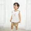 Bộ sát nách cổ tròn Little Sunshine - IBC1404LS