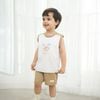 Bộ sát nách cổ tròn Little Sunshine - IBC1404LS