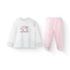 Bộ dài tay raglan cổ tròn nỉ bông Little Adventure - ICT110400