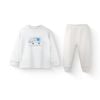 Bộ dài tay raglan cổ tròn nỉ bông Little Adventure - ICT110400
