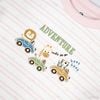 Bộ dài tay  cổ tròn nỉ bông Little Adventure - ICT110401
