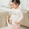 Bộ dài tay  cổ tròn nỉ bông Little Adventure - ICT110401