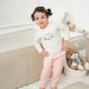 Bộ dài tay  cổ tròn nỉ bông Little Adventure - ICT110401