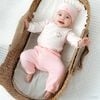 Bộ nỉ bông dài tay cài chéo bèo cổ - ICT1108BC