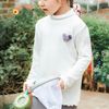 Áo dài tay cao cổ bèo - IVC310900