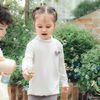 Áo dài tay cao cổ bèo - IVC310900