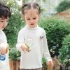 Áo dài tay cao cổ bèo - IVC310900