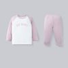 Bộ dài tay cài vai logo Bubaby - IVS110128