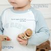 Bộ dài tay cài vai logo Bubaby - IVS110128