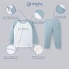 Bộ dài tay cài vai logo Bubaby - IVS110128