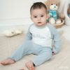 Bộ dài tay cài vai logo Bubaby - IVS110128