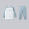 Bộ dài tay cài vai logo Bubaby - IVS110128