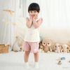 Bộ ngắn tay cổ tròn bèo vai   - IVS130400