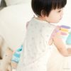 Bộ ngắn tay cổ tròn bèo vai   - IVS130400