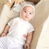 Bộ ngắn tay cài chéo Little Sunshine in nấm và sư tử nhí - IVS1308LS