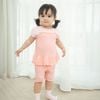 Bộ ngắn tay cài sau bé gái - IVS1310BG