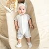 Body đùi ngắn tay cài giữa Little Sunshine - IVS2302LS