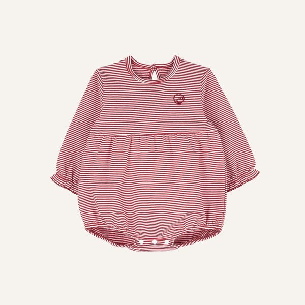  Body dài tay cài chéo  tai gấu - BCT210802 